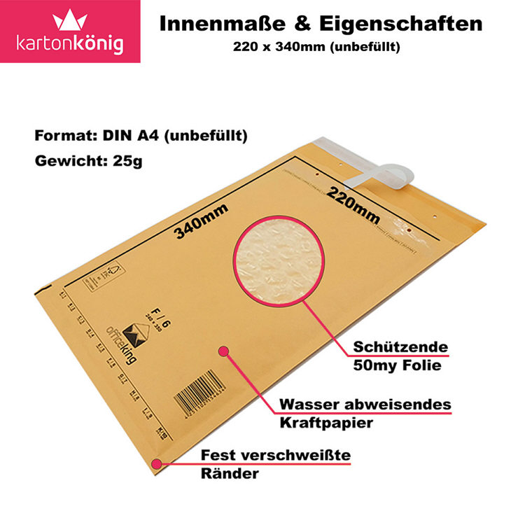 Versandtaschen gepolstert
